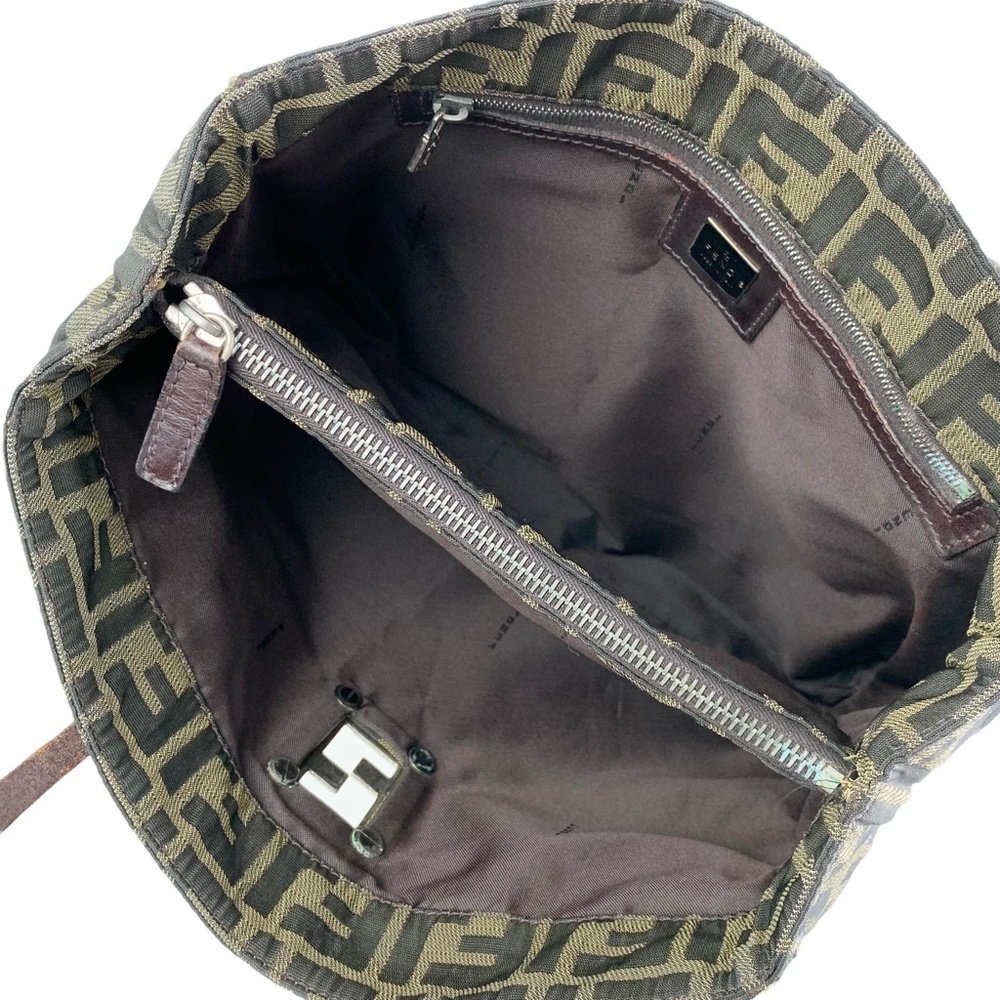 FENDI Zucca Monogram Logo Tote Bag - Picture 9 of 11